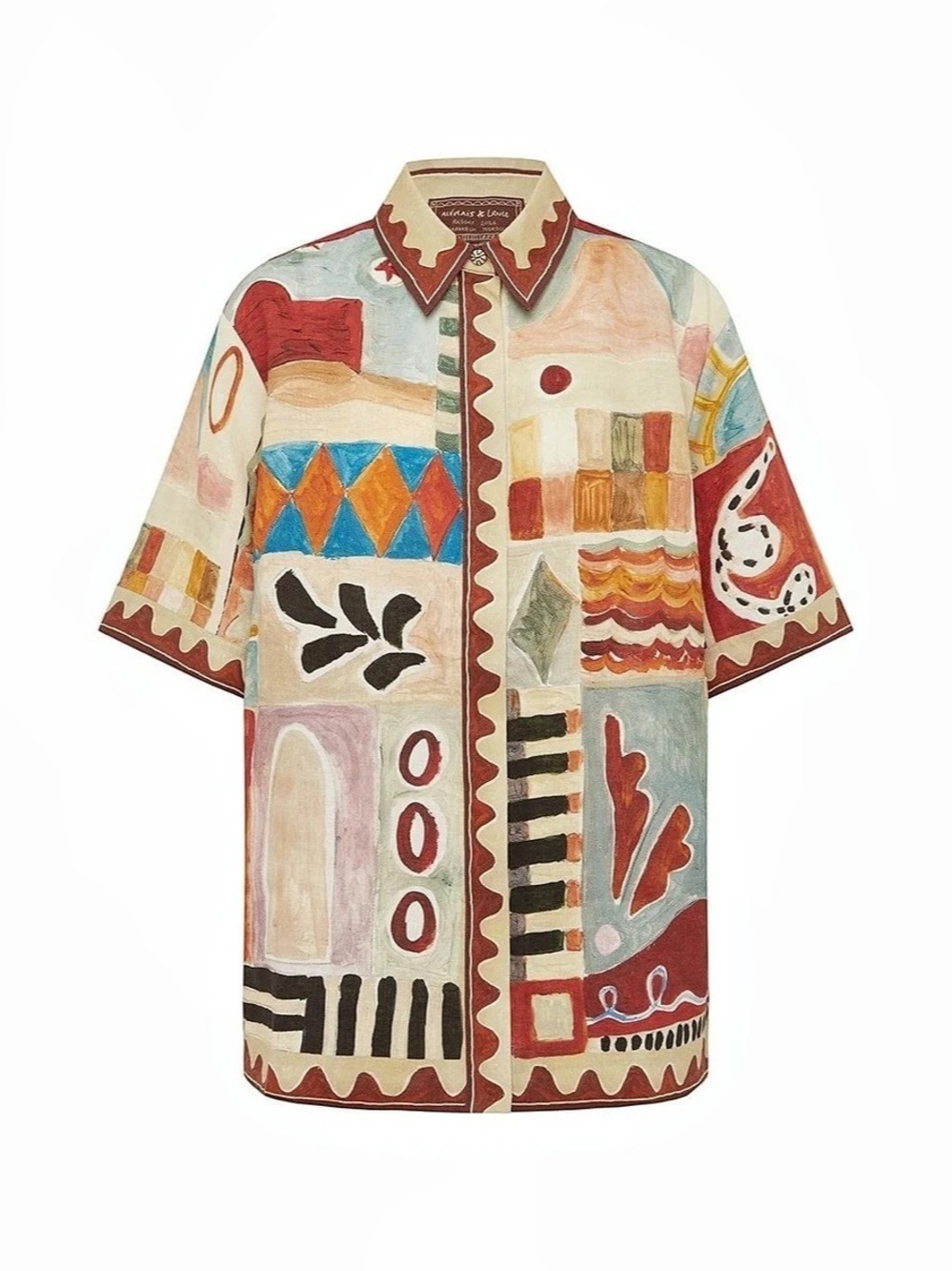 Alemais Michelle Shirt Size AU10 US6